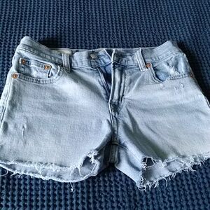 Gap jean shorts size 25